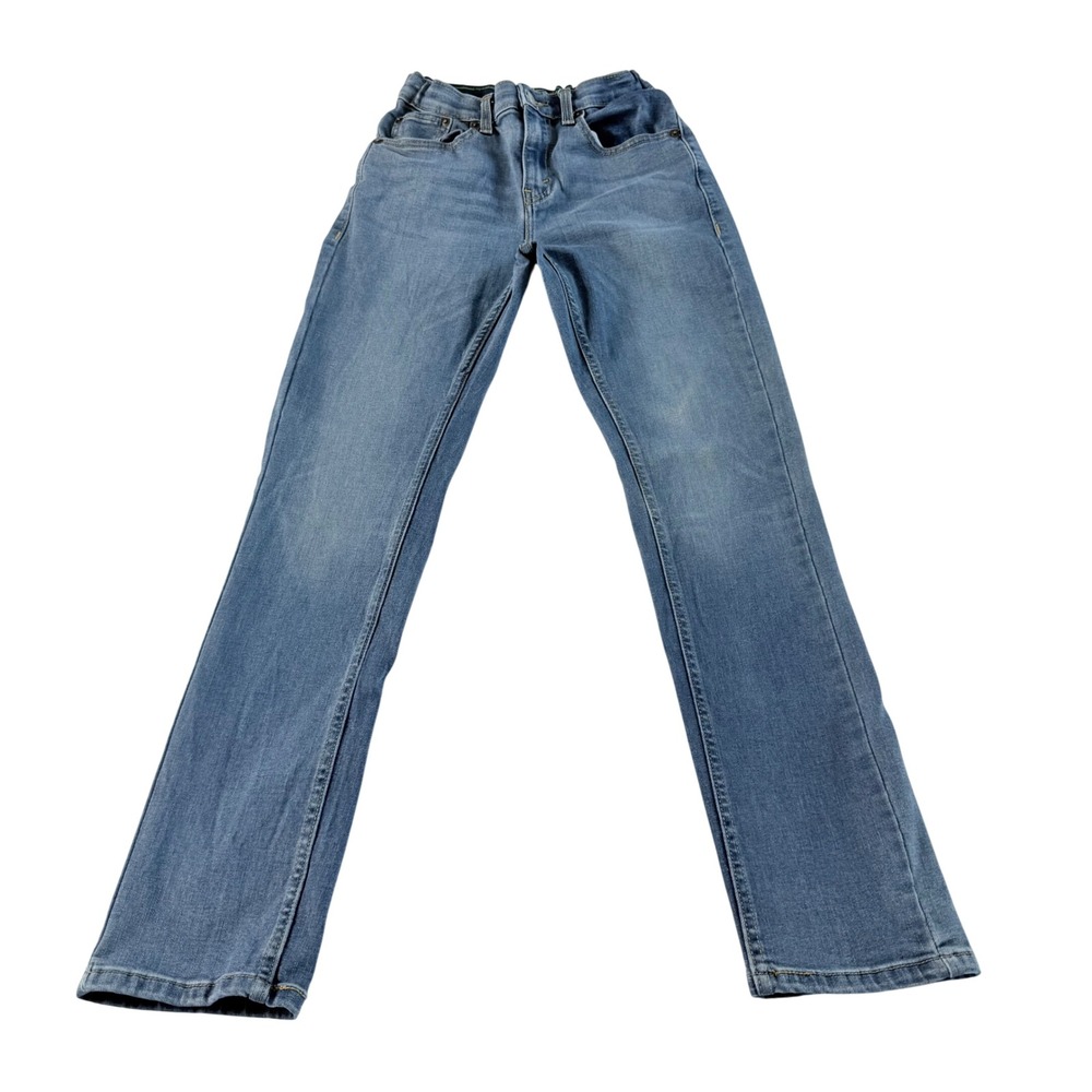 Levi's 511 Slim Fit Jeans Kids 14 Regular Blue Excellent‎ Adjustable Waist Denim